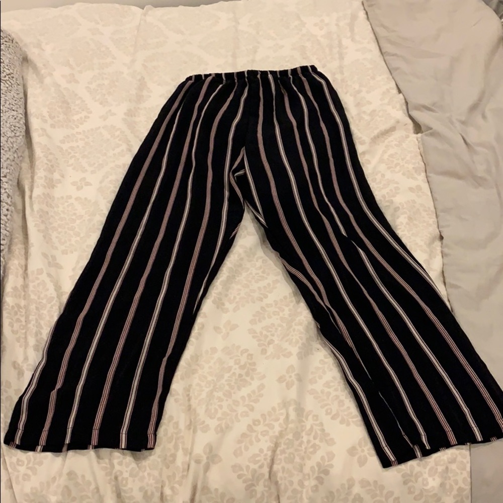 Colorful striped pants